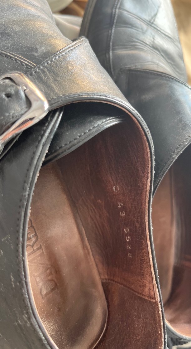 Gri Deri Tokalı Erkek Klasik Ayakkabı - Görsel 5