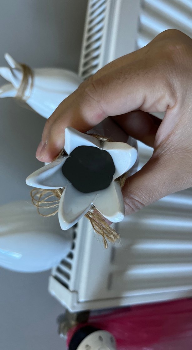 Beyaz Seramik Vazo Seti 3'lü - Görsel 3