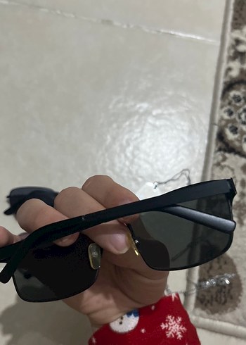 Siyah Minimalist erkek/kadın Güneş Gözlükleri - Görsel 5