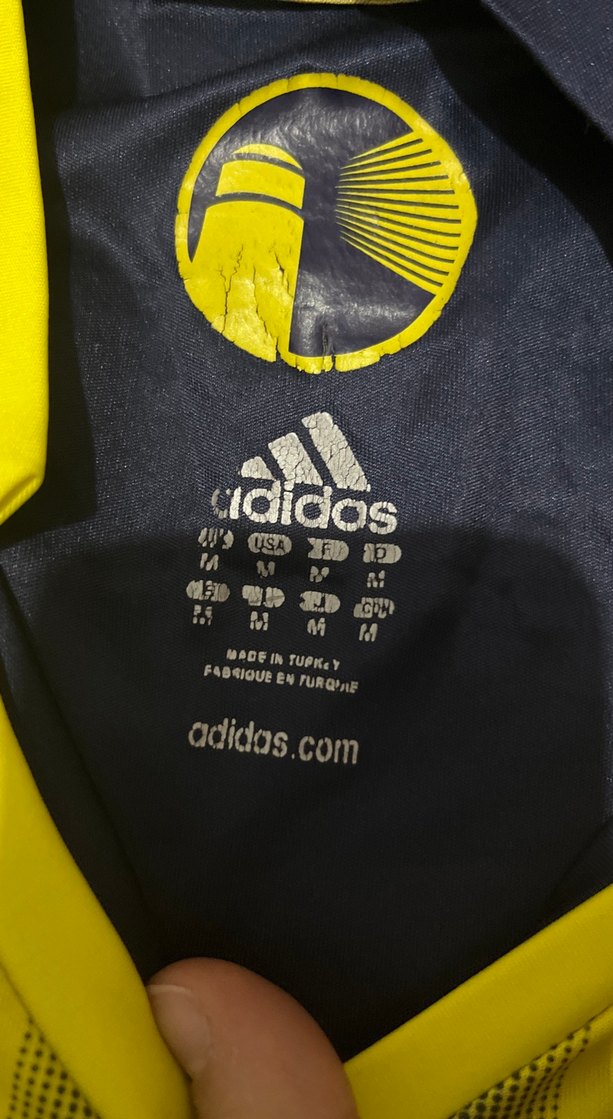 Sarı Lacivert Erkek Spor Tişörtü - Görsel 4