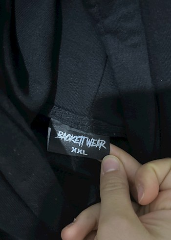 Erkek Siyah Grunge Punk Rozet - Görsel 4