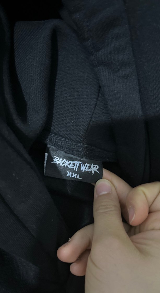 Erkek Siyah Grunge Punk Rozet - Görsel 4