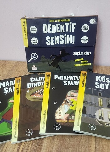 DEDEKTİF SENSİN KİTAP SETİ 