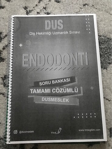 Dusmeslek endodonti soru bankası