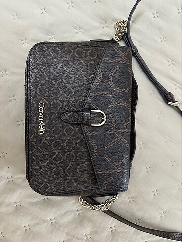 Calvin Klein Calvin klein kahve çapraz çanta