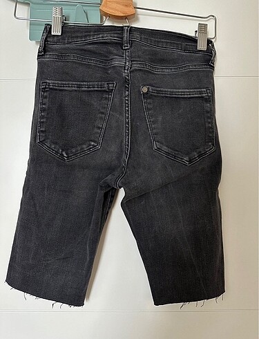 xs Beden gri Renk Topshop Kot Şort