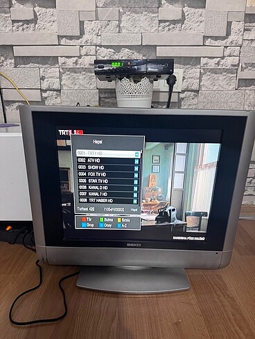 Beko 19? Lcd TV ve Uydu Cihazı