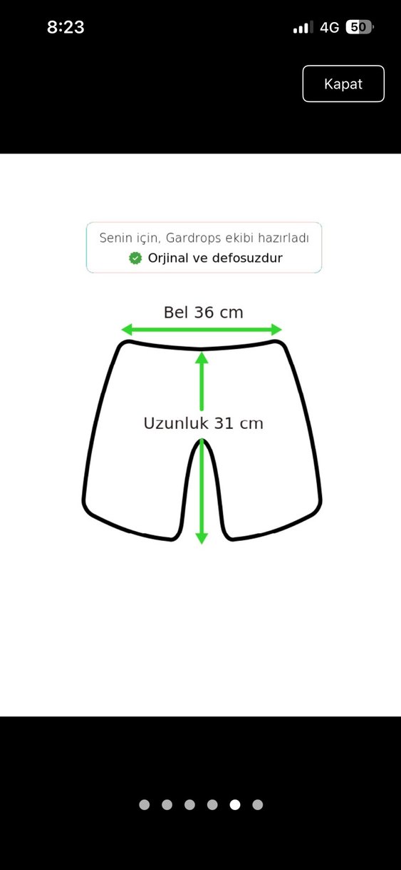 Kadın Kot Mini Şort Koyu Mavi - Görsel 4