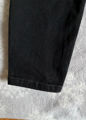 Siyah dar Kesim Kot Pantolon - Görsel 4