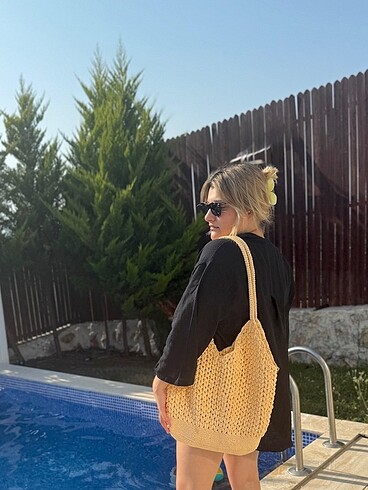 Oysho plaj çantası