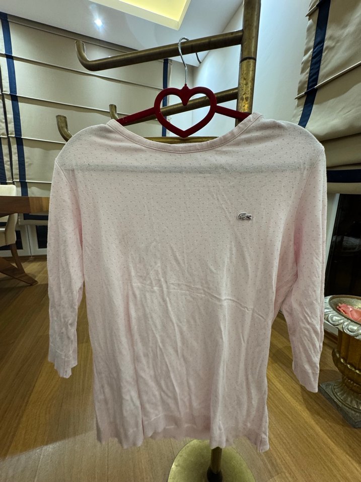 Pembe Kadın Triko Uzun Kollu Kazak - Görsel 4