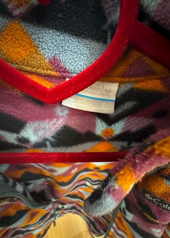 Kız Çocuk Çok Renkli Desenli  orjinal polar - Görsel 5