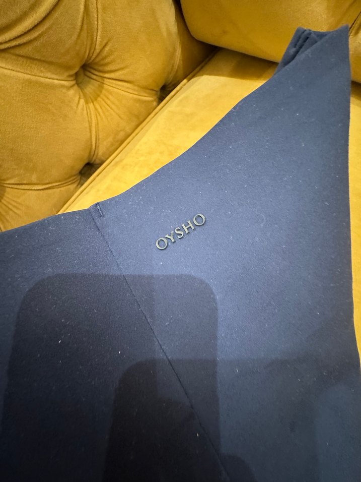 Drapeli Lacivert Kadın Kumaş Pantolon - Görsel 4