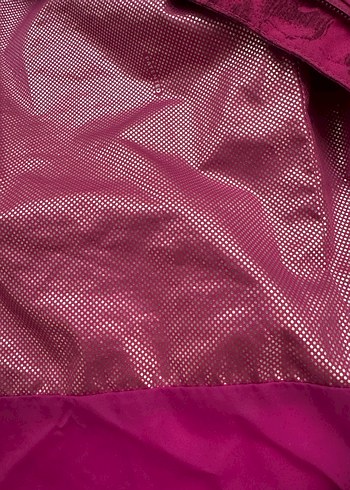 Pembe Baskılı Uzun Kollu kız çocuk mont - Görsel 6