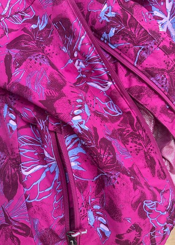 Pembe Baskılı Uzun Kollu kız çocuk mont - Görsel 10