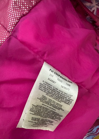 Pembe Baskılı Uzun Kollu kız çocuk mont - Görsel 5