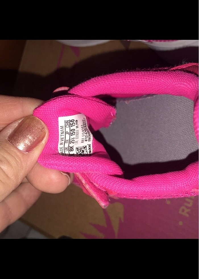 Pembe kız Spor ayakkabı - Görsel 4