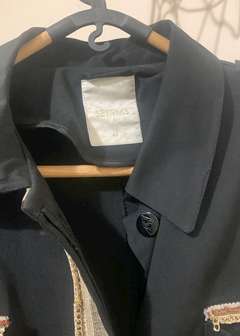 Siyah trençkont - Görsel 5