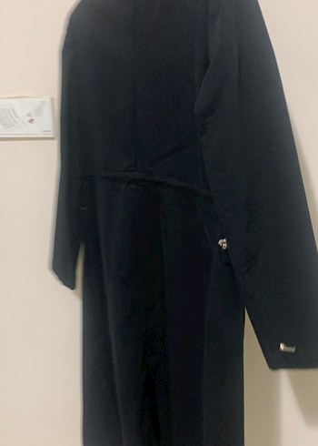 Siyah trençkont - Görsel 3