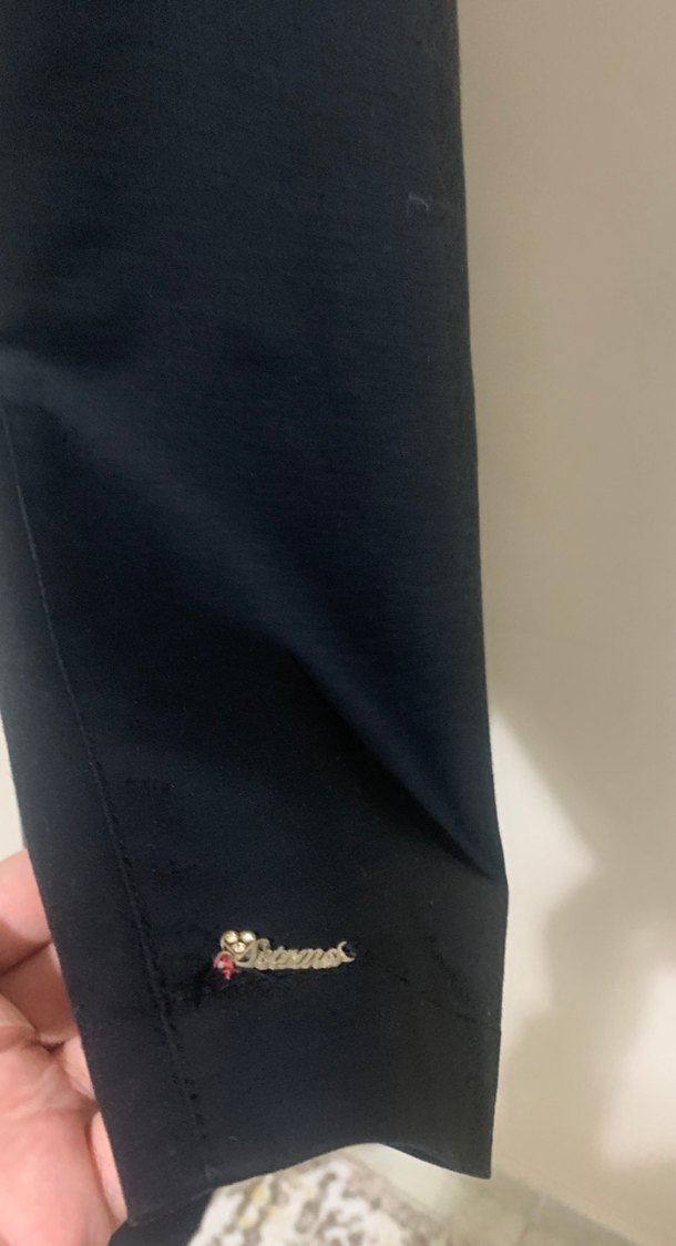 Siyah trençkont - Görsel 4