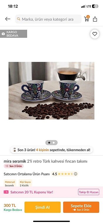 Kahve fincanı - Görsel 3