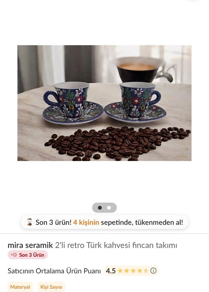 Kahve fincanı - Görsel 2