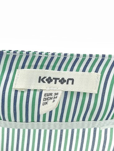 36 Beden yeşil Renk Koton Uzun Etek %70 İndirimli.