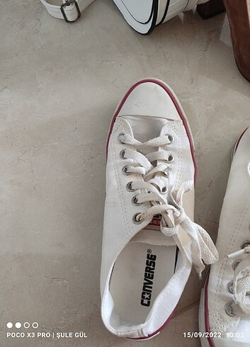 40 Beden beyaz Renk Orijinal Converse 