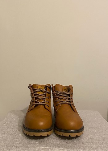 Kahverengi Deri Kadın Botları - Görsel 2