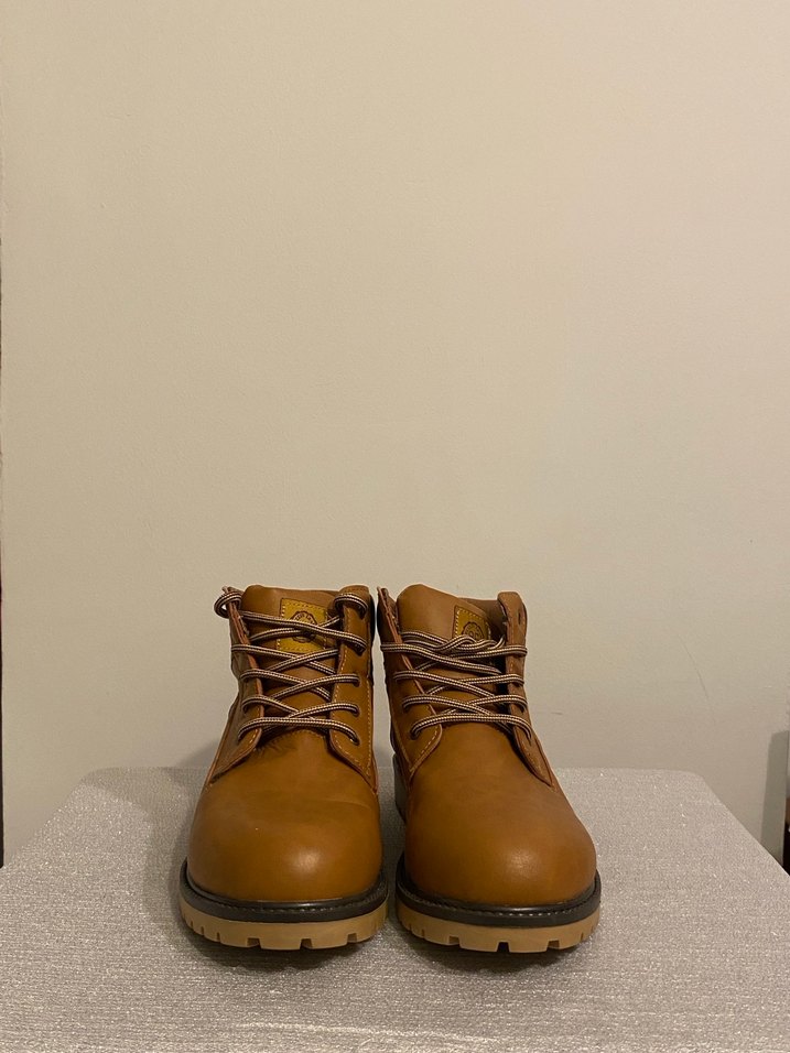 Kahverengi Deri Kadın Botları - Görsel 2