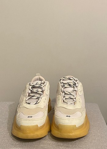 Balenciaga Dolgu Topuklu Kadın Spor Ayakkabı - Görsel 2