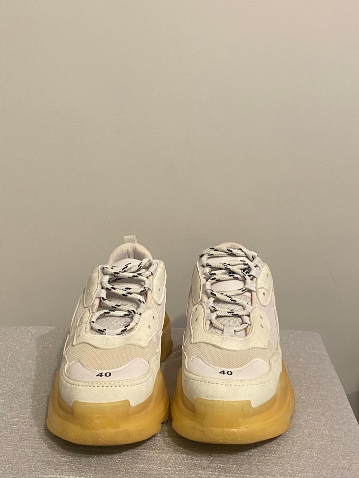 Balenciaga Dolgu Topuklu Kadın Spor Ayakkabı - Görsel 2