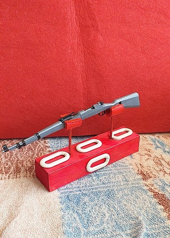 Beden Renk Renkli Standlı Oyuncak Tüfek 25 cm