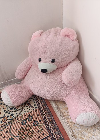 Diğer büyük boy Pembe Peluş Ayıcık Oyuncak
