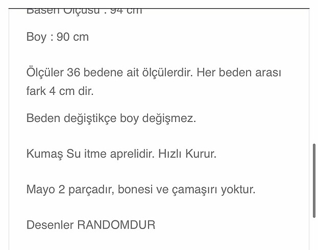 36 Beden yeşil Renk Mevra Desenli Tesettür Mayo Çağla Kısa