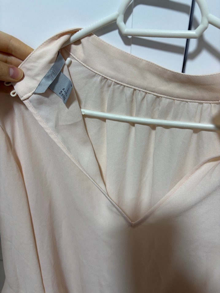 Bej Kadın Uzun Kollu Fırfırlı Bluz - Görsel 3