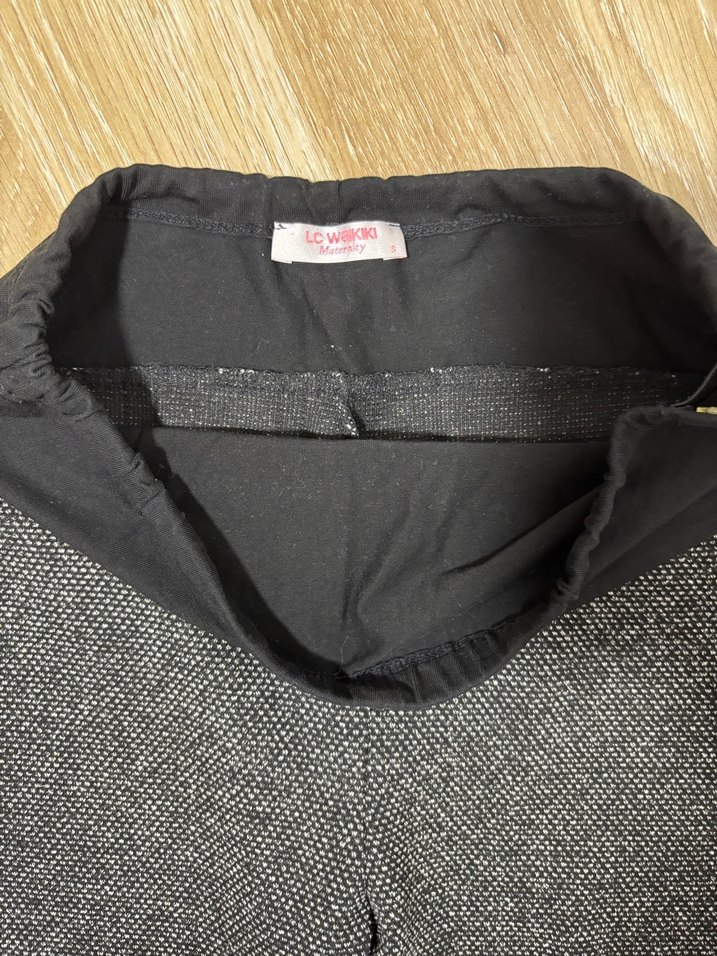 Gri Midi hamile Tayt - Görsel 2