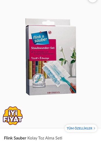 Flink & Sauber Toz Alma Seti - Görsel 3