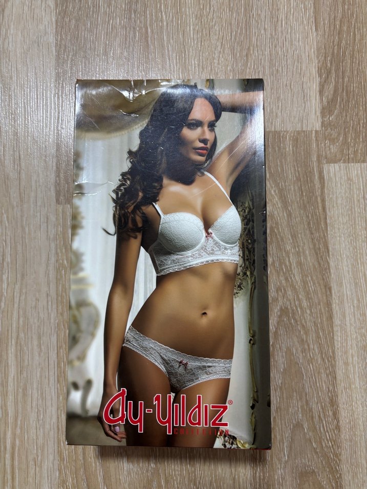 Modern Klasik Pembe Dantelli Sütyen ve Külot - Görsel 2