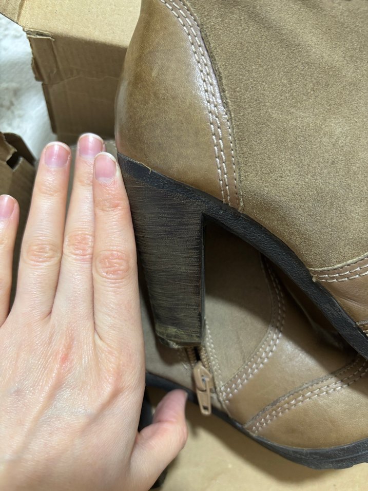 Kahverengi Süet  Kadın Bot - Görsel 5