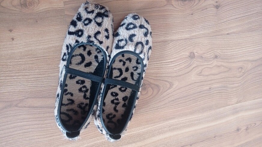 leopar desenli şık babet