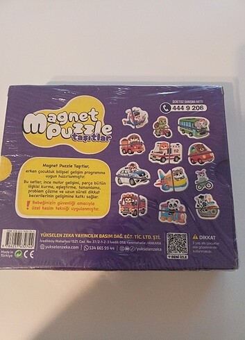 Diğer Yükselen zeka Magnet puzzle