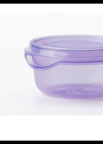 Beden Pastel Mor Plastik Saklama Kapları Seti