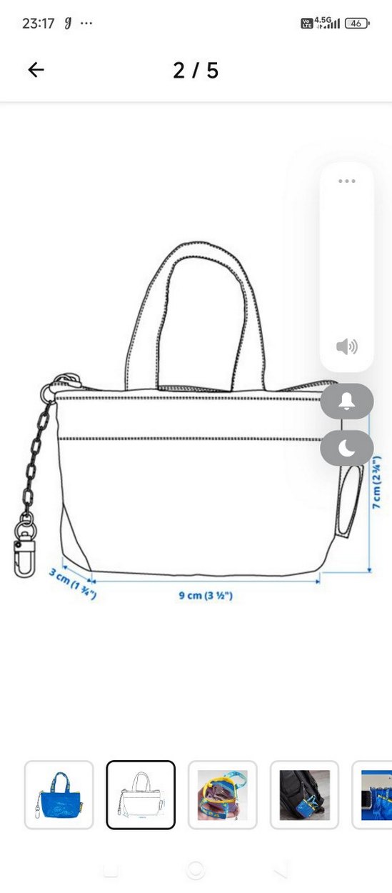 Mavi Fermuarlı anahtarlık  - Görsel 5