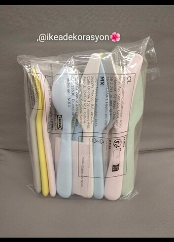 Ikea, bebek çatal kaşık bıçak seti ????