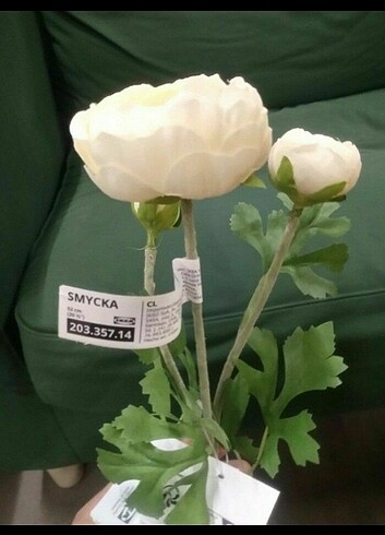  Beden beyaz Renk IKEA, düğün çiçeği,52 cm,2 adet ????