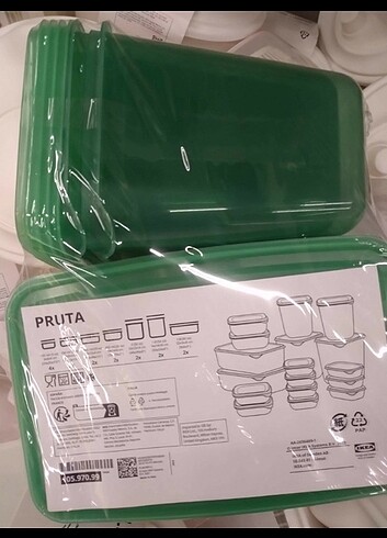 #ikea saklama kabı seti,17 adet ????