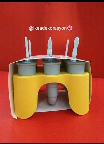 İkea dondurma kalıbı 6 adet ????