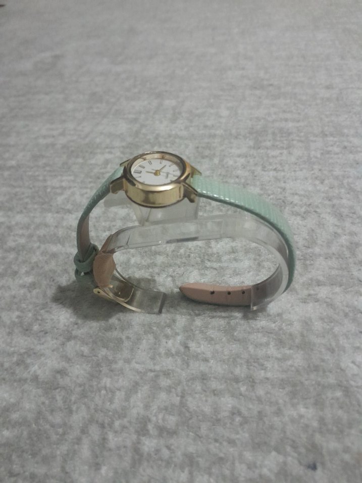 Turkuaz Kemerli Kadın Saat Sıfır - Görsel 5