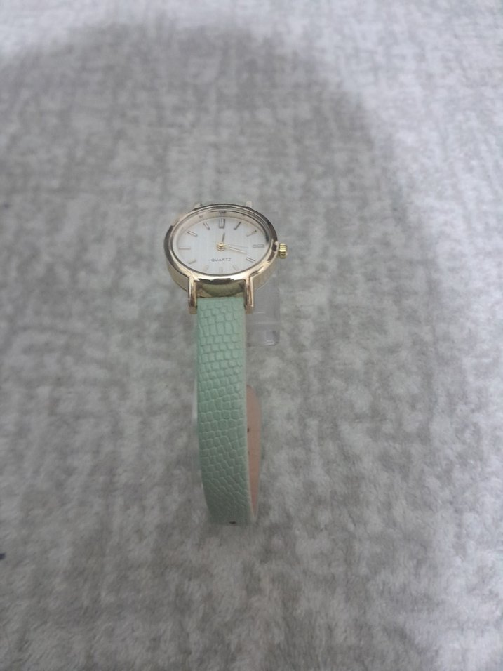 Turkuaz Kemerli Kadın Saat Sıfır - Görsel 3